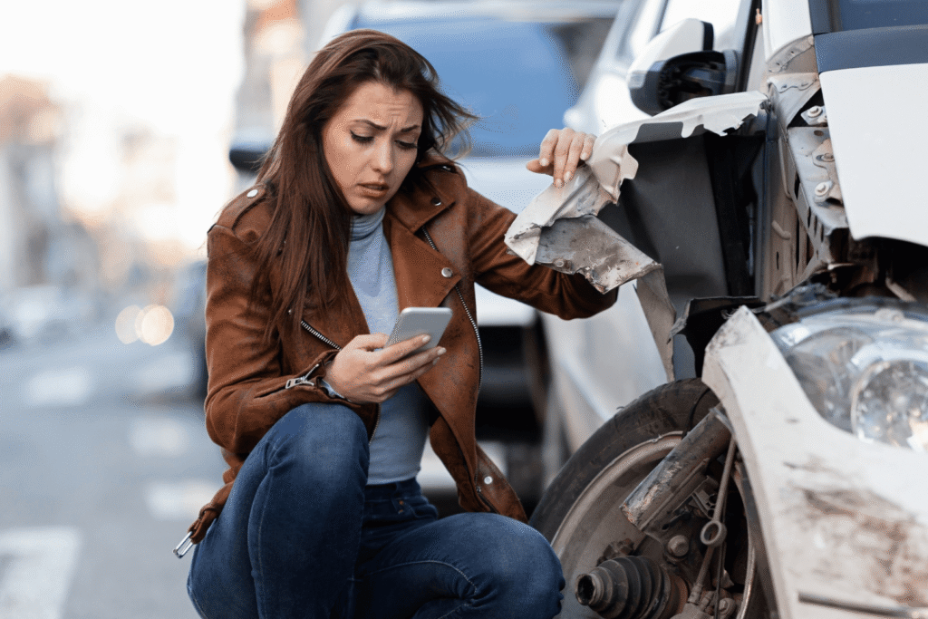 Como estacionar o veículo corretamente para prestar socorro